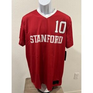 ProSphere Stanford Cardinal Soccer Jersey Davidson 10 Mens Large Red S0673 NWT